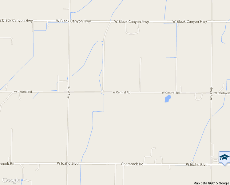 map of restaurants, bars, coffee shops, grocery stores, and more near 4367 West Central Road in Emmett