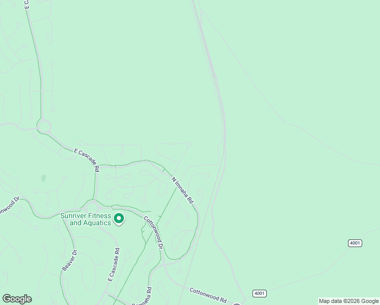 map of restaurants, bars, coffee shops, grocery stores, and more near 18225 Oregon Loop in Sunriver