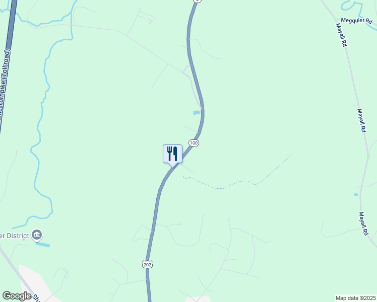 map of restaurants, bars, coffee shops, grocery stores, and more near 84 Lewiston Road in Gray