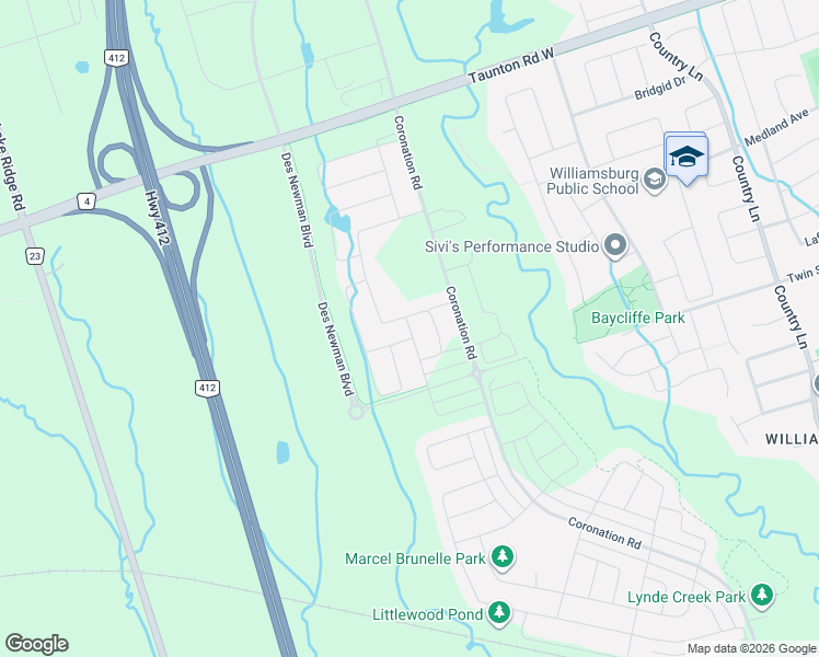 map of restaurants, bars, coffee shops, grocery stores, and more near 34 Mulgrave Street in Whitby