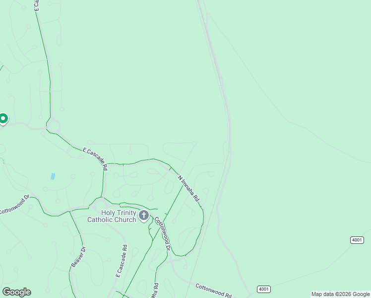 map of restaurants, bars, coffee shops, grocery stores, and more near 18197 Oregon Loop in Sunriver