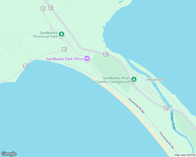 map of restaurants, bars, coffee shops, grocery stores, and more near 26 Welsh Lane in Prince Edward