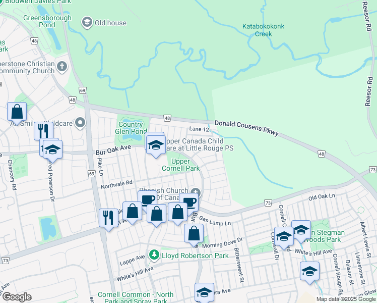 2594 Bur Oak Avenue, Markham ON Walk Score