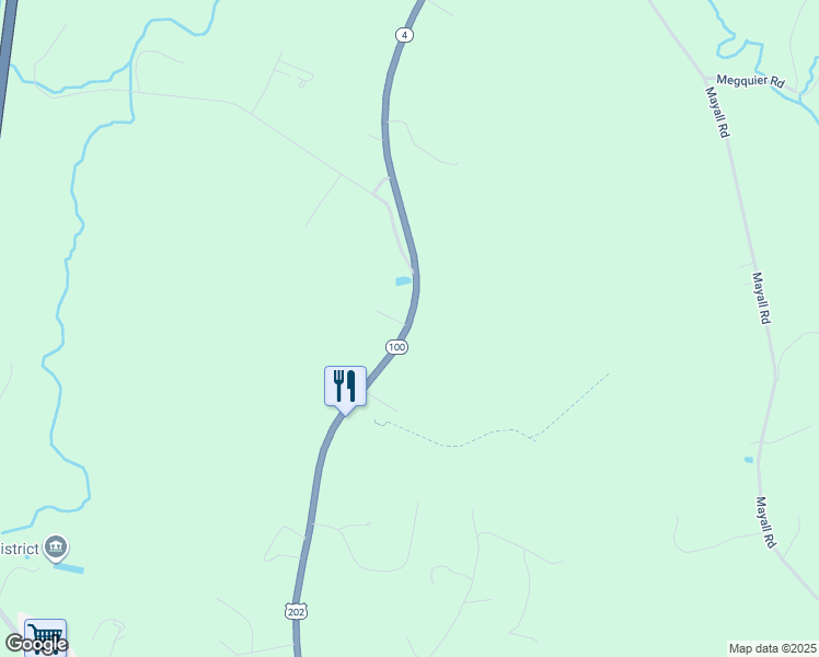 map of restaurants, bars, coffee shops, grocery stores, and more near 100 Lewiston Road in Gray