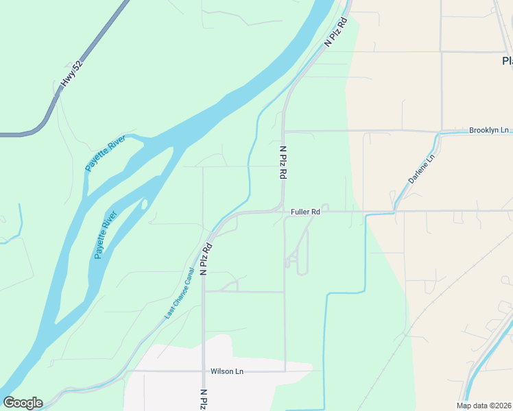 map of restaurants, bars, coffee shops, grocery stores, and more near 2751 North Plaza Road in Emmett