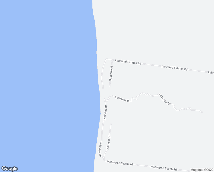 map of restaurants, bars, coffee shops, grocery stores, and more near 84145 B Upper Road in Goderich