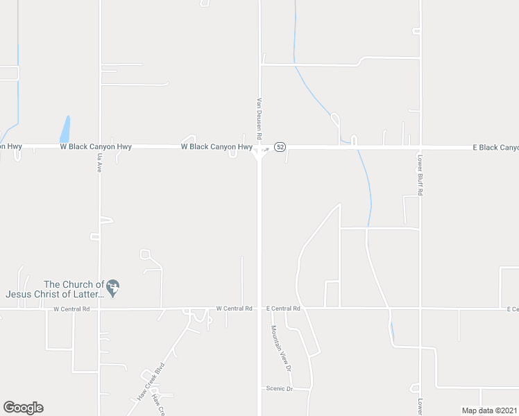 map of restaurants, bars, coffee shops, grocery stores, and more near 2998 North Washington Avenue in Emmett