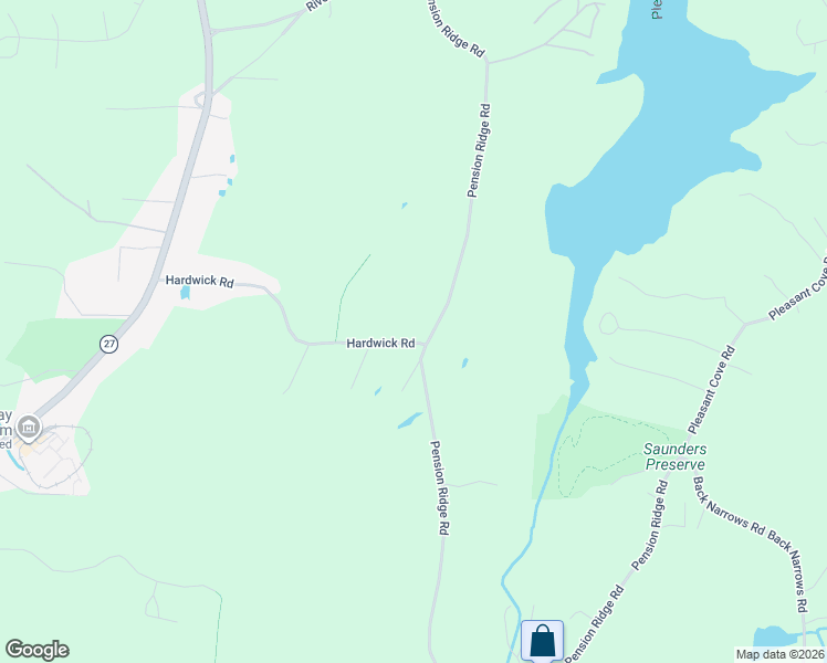 map of restaurants, bars, coffee shops, grocery stores, and more near 118 Hardwick Road in Boothbay