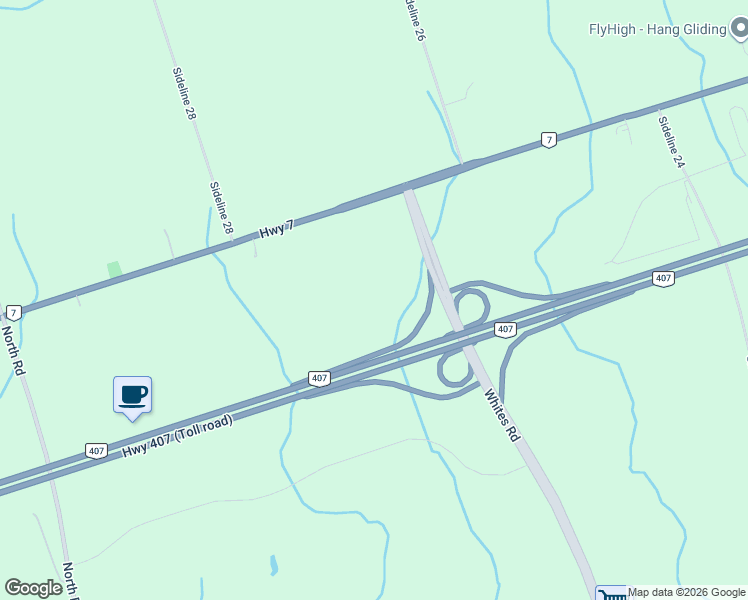 map of restaurants, bars, coffee shops, grocery stores, and more near 855 Wonder Drive in Pickering