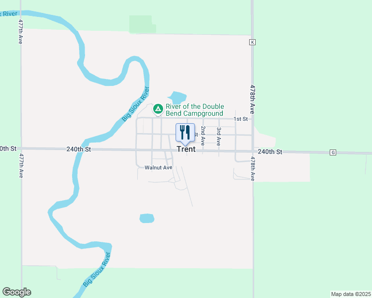 map of restaurants, bars, coffee shops, grocery stores, and more near in Trent