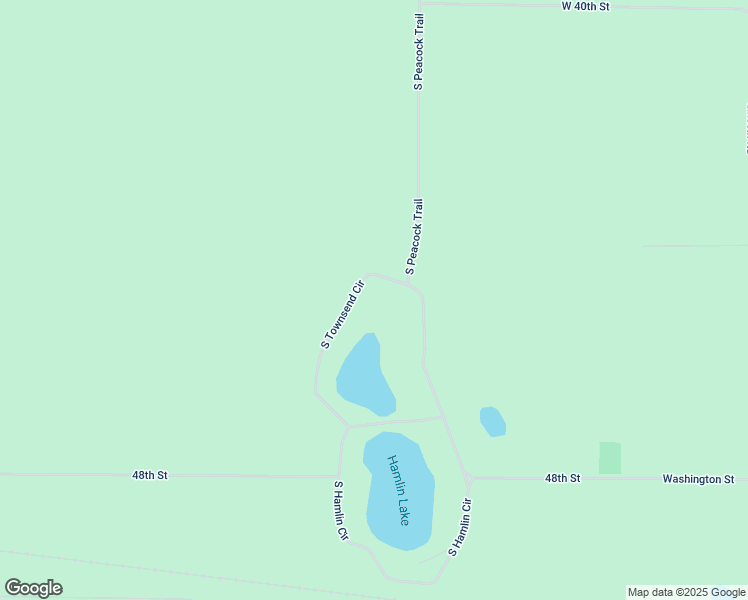 map of restaurants, bars, coffee shops, grocery stores, and more near 5700-5798 South Townsend Circle in Baldwin
