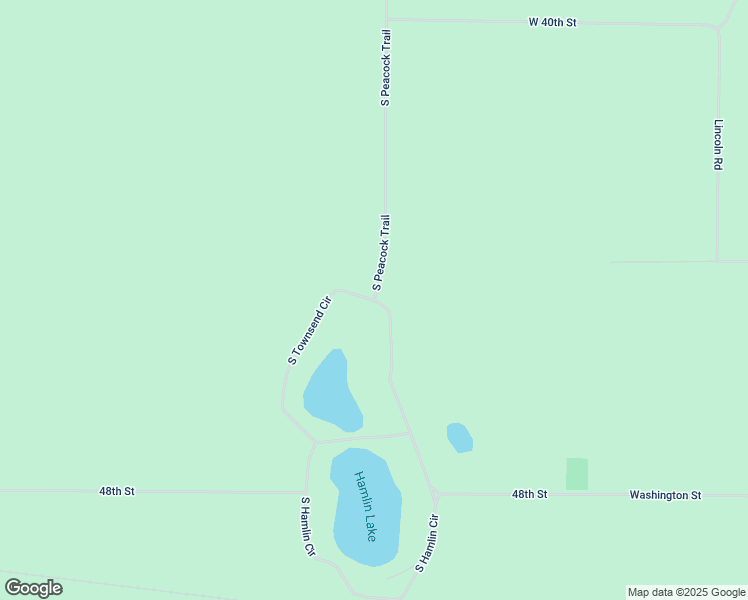 map of restaurants, bars, coffee shops, grocery stores, and more near 5700 South Townsend Circle in Baldwin