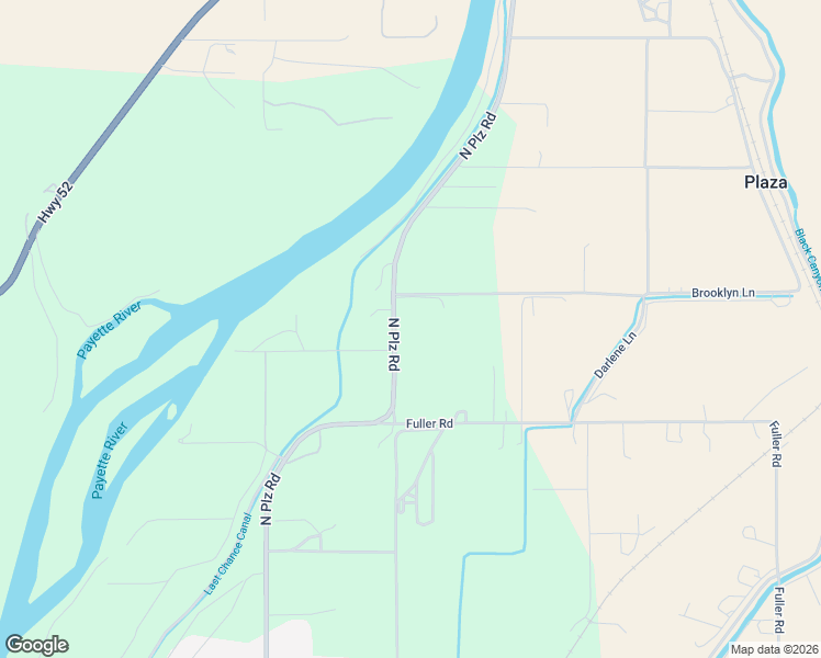 map of restaurants, bars, coffee shops, grocery stores, and more near 2751 North Plaza Road in Emmett
