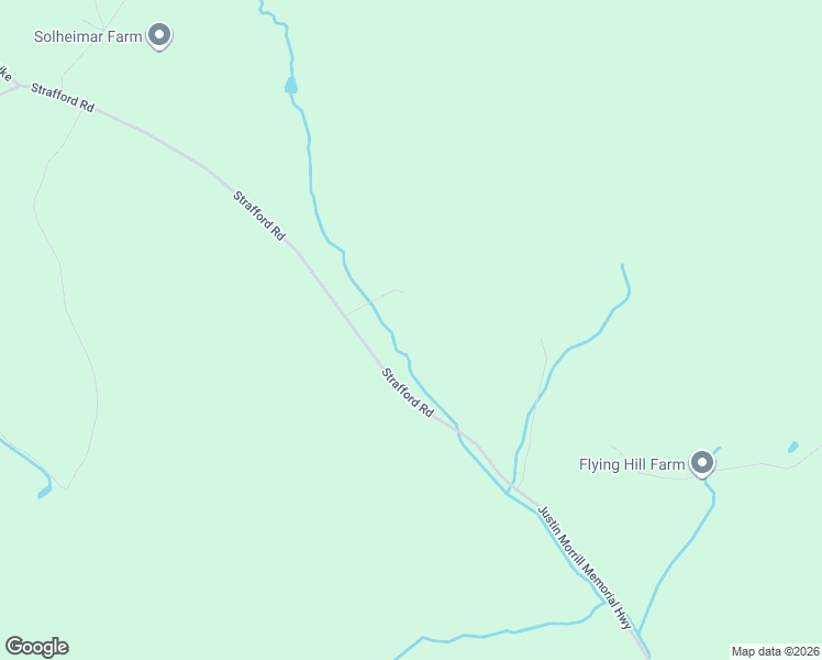 map of restaurants, bars, coffee shops, grocery stores, and more near 15 Paine Road in Tunbridge