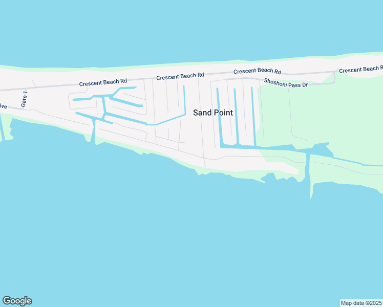 map of restaurants, bars, coffee shops, grocery stores, and more near 9020 Point Charities Avenue in Pigeon