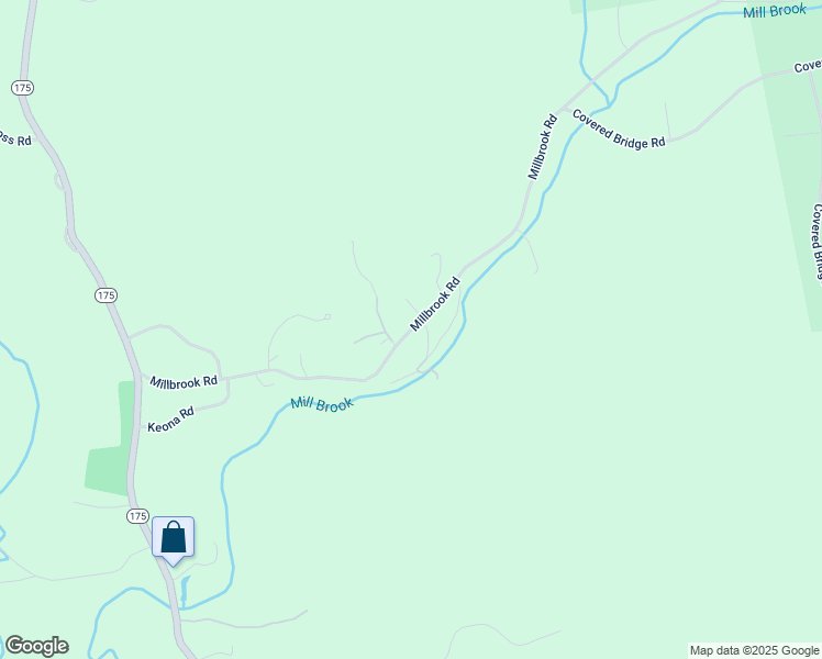 map of restaurants, bars, coffee shops, grocery stores, and more near 123 Millbrook Road in Thornton