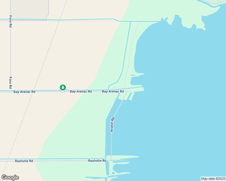 map of restaurants, bars, coffee shops, grocery stores, and more near 5749 Sandy Drive in Pinconning