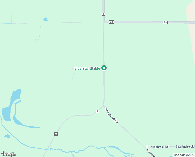 map of restaurants, bars, coffee shops, grocery stores, and more near 7715 County Road A in Berlin