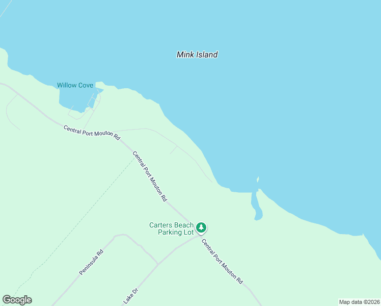 map of restaurants, bars, coffee shops, grocery stores, and more near 121 Carters Beach Road in Port Mouton