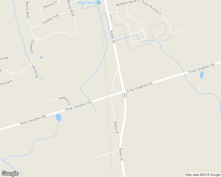 map of restaurants, bars, coffee shops, grocery stores, and more near 80 McDonald Street in Vaughan