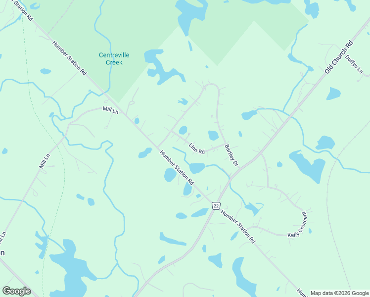 map of restaurants, bars, coffee shops, grocery stores, and more near 12 Linn Road in Caledon East