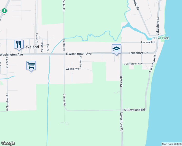 map of restaurants, bars, coffee shops, grocery stores, and more near 704 Webster Street in Cleveland