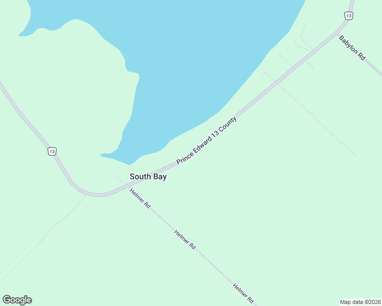 map of restaurants, bars, coffee shops, grocery stores, and more near 2503 County Road 13 in Prince Edward