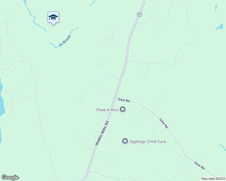 map of restaurants, bars, coffee shops, grocery stores, and more near 4 Presidential View in Raymond