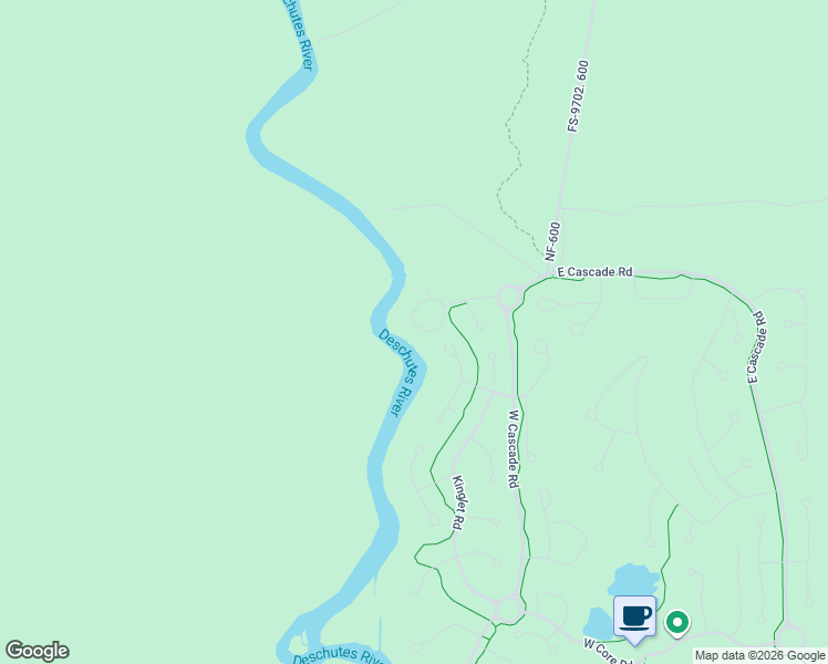 map of restaurants, bars, coffee shops, grocery stores, and more near 17698 Bittern Lane in Sunriver