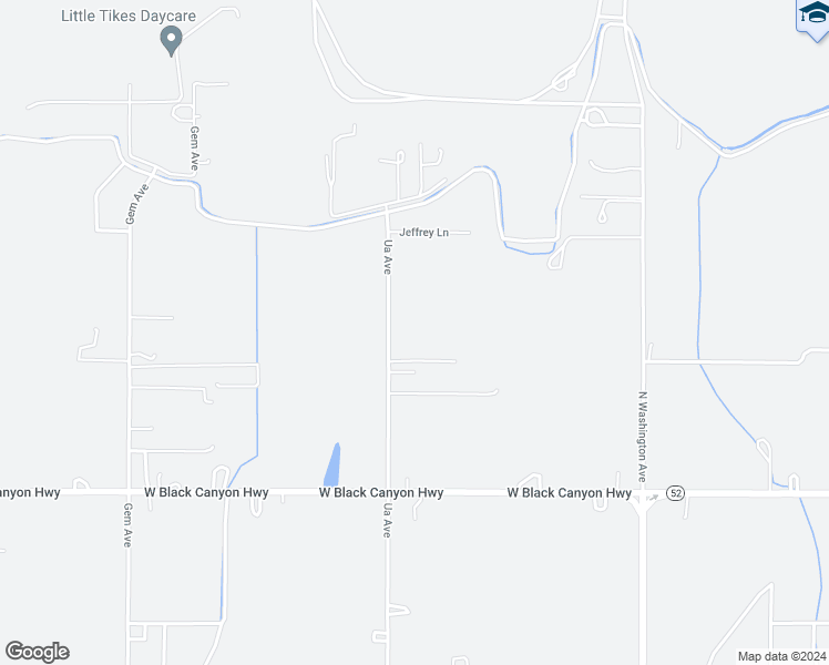 map of restaurants, bars, coffee shops, grocery stores, and more near 3334 Ua Avenue in Emmett