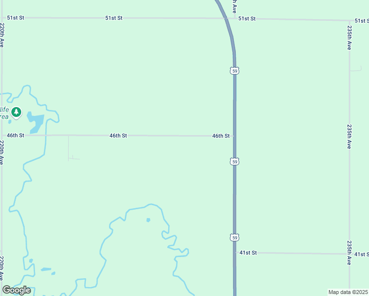 map of restaurants, bars, coffee shops, grocery stores, and more near 2277 46th Street in Fulda