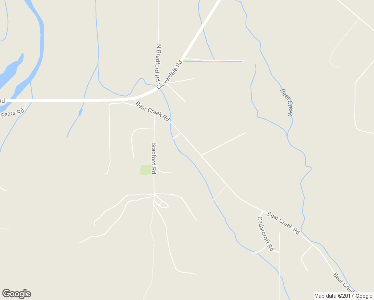 map of restaurants, bars, coffee shops, grocery stores, and more near 82838 Bear Creek Road in Creswell