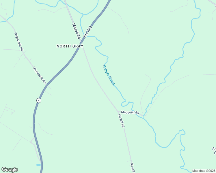 map of restaurants, bars, coffee shops, grocery stores, and more near 270 Mayall Road in Gray