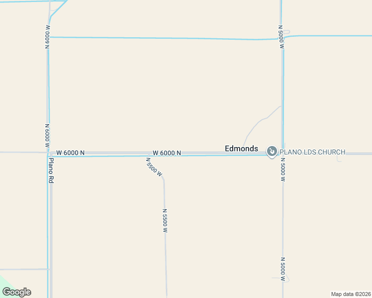 map of restaurants, bars, coffee shops, grocery stores, and more near 5386 West 6000 North in Sugar City