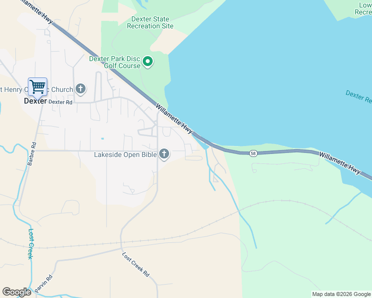 map of restaurants, bars, coffee shops, grocery stores, and more near 39140 Dexter Road in Dexter