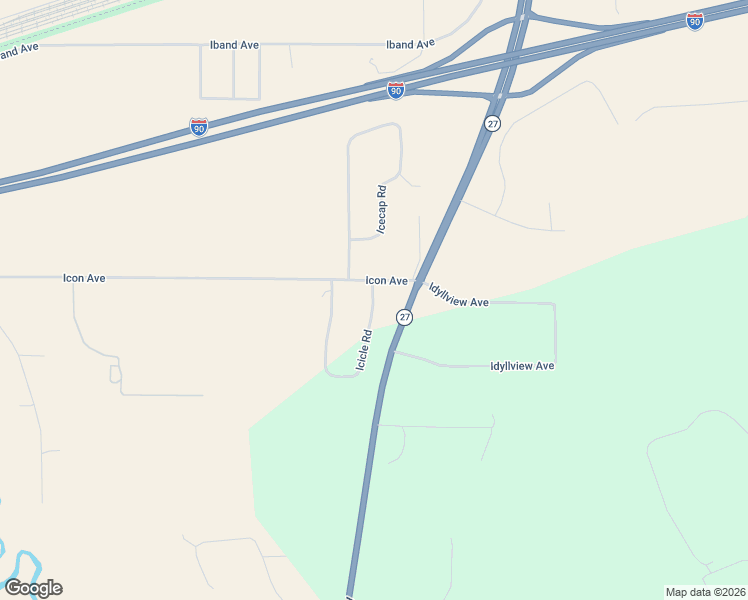 map of restaurants, bars, coffee shops, grocery stores, and more near 18248 Icicle Road in Sparta