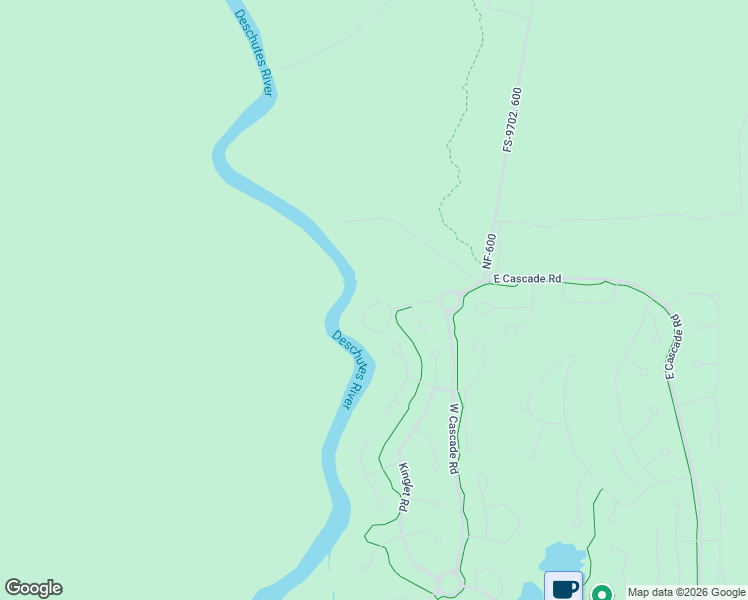 map of restaurants, bars, coffee shops, grocery stores, and more near 17698 Bittern Lane in Sunriver