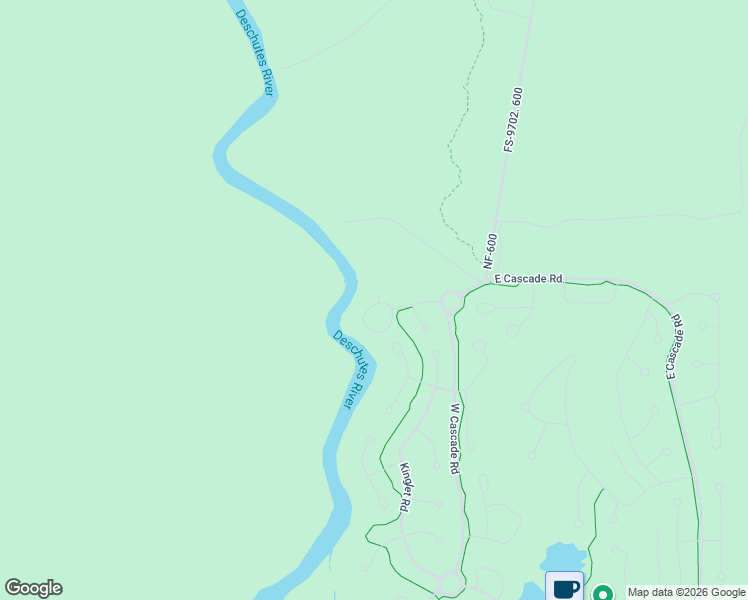 map of restaurants, bars, coffee shops, grocery stores, and more near 17698 Bittern Lane in Sunriver