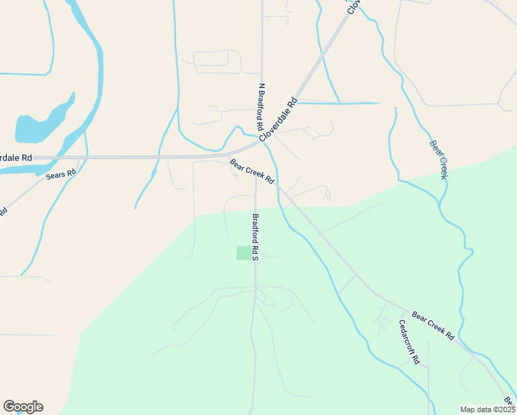 map of restaurants, bars, coffee shops, grocery stores, and more near 82870 Bradford Road South in Creswell