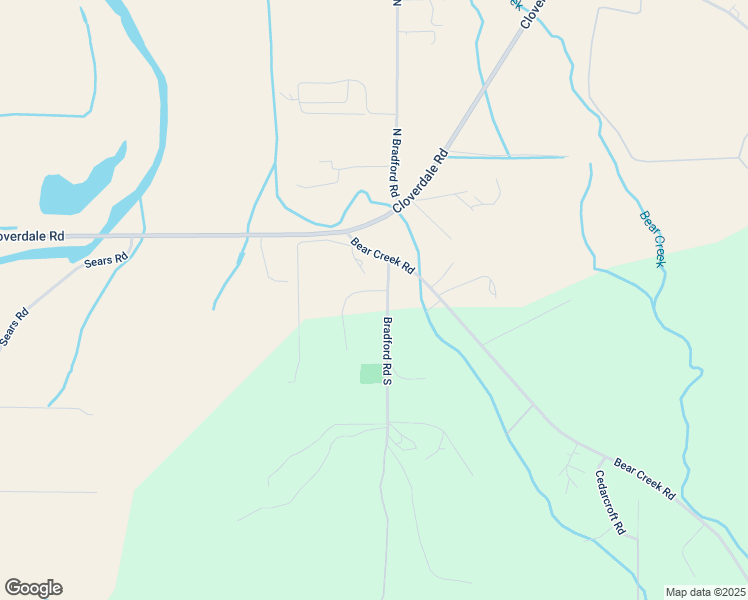 map of restaurants, bars, coffee shops, grocery stores, and more near 82870 Bradford Road South in Creswell