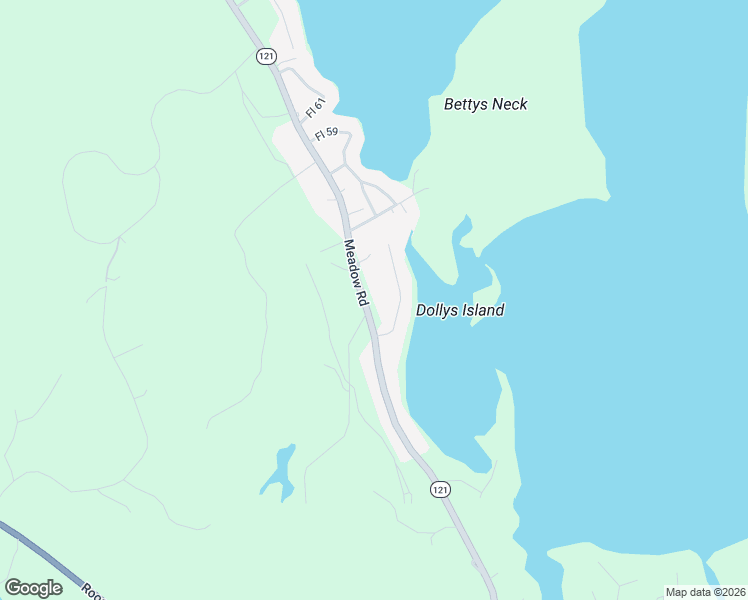 map of restaurants, bars, coffee shops, grocery stores, and more near 109 Meadow Road in Raymond