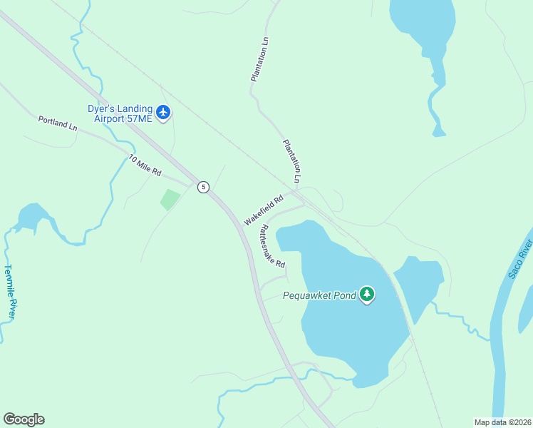 map of restaurants, bars, coffee shops, grocery stores, and more near 50 Wakefield Road in Brownfield