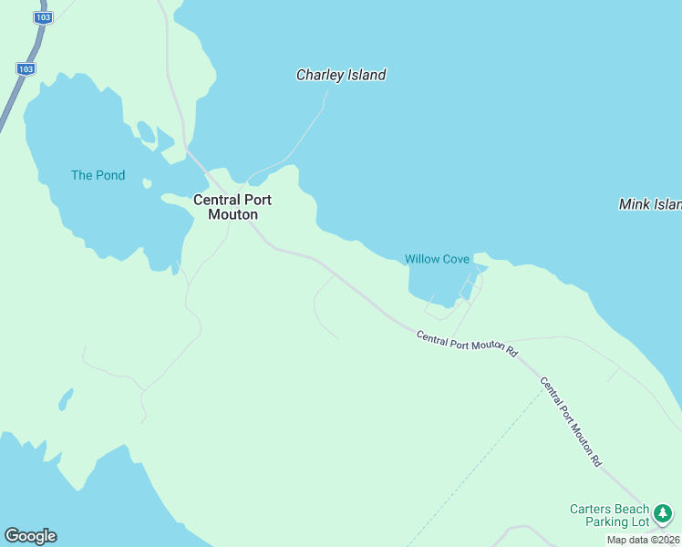 map of restaurants, bars, coffee shops, grocery stores, and more near 355 Central Port Mouton Road in Central Port Mouton