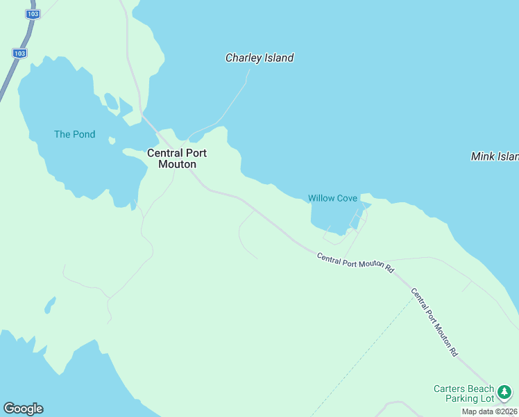 map of restaurants, bars, coffee shops, grocery stores, and more near 355 Central Port Mouton Road in Central Port Mouton