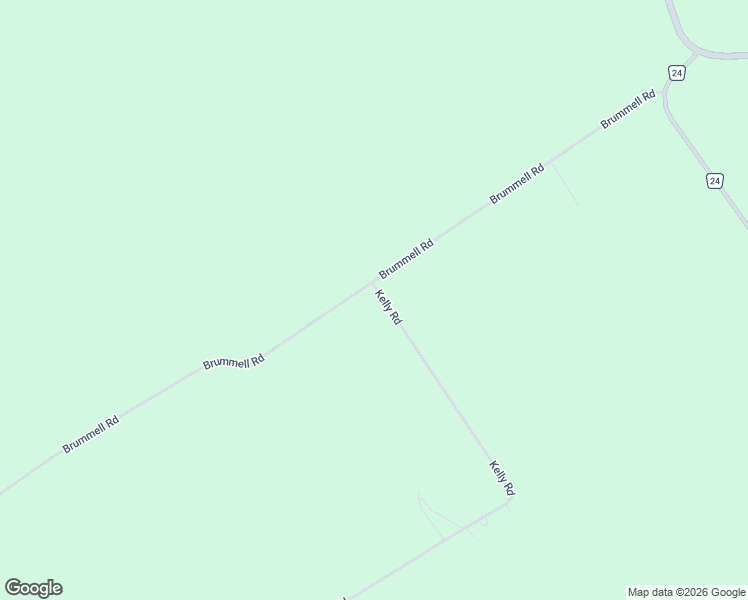 map of restaurants, bars, coffee shops, grocery stores, and more near 263 Brummell Road in Prince Edward