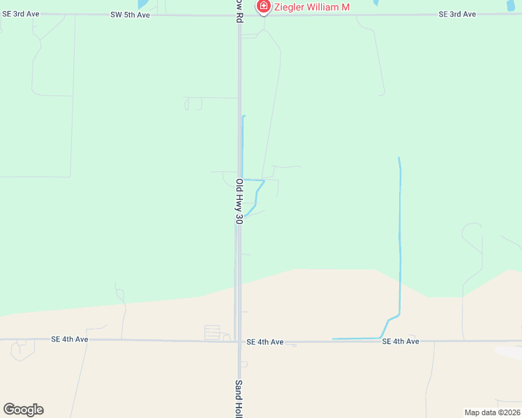 map of restaurants, bars, coffee shops, grocery stores, and more near 4270 Sand Hollow Road in New Plymouth