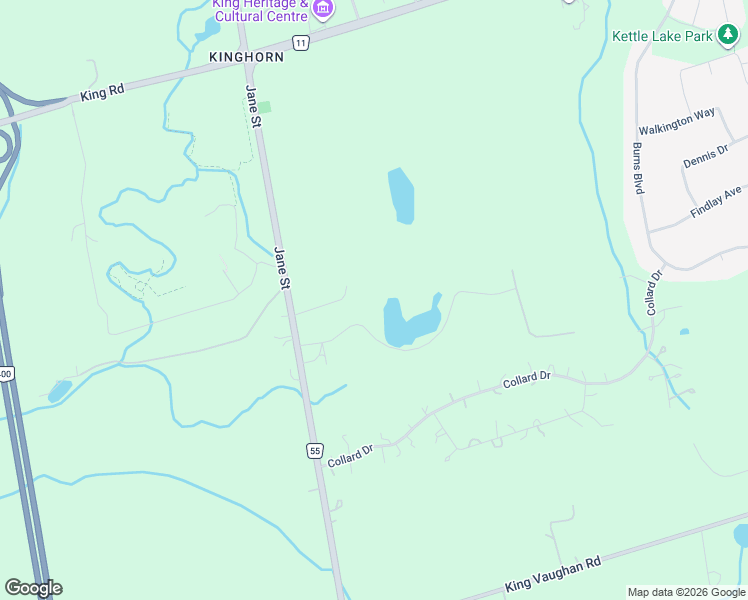 map of restaurants, bars, coffee shops, grocery stores, and more near 120 South Summit Farm Road in King City