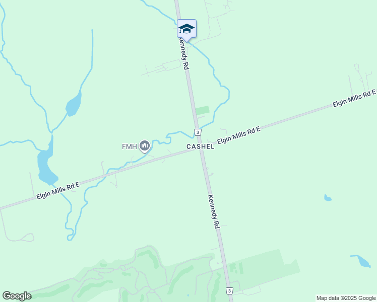 map of restaurants, bars, coffee shops, grocery stores, and more near Elgin Mills Road East in York Regional Municipality