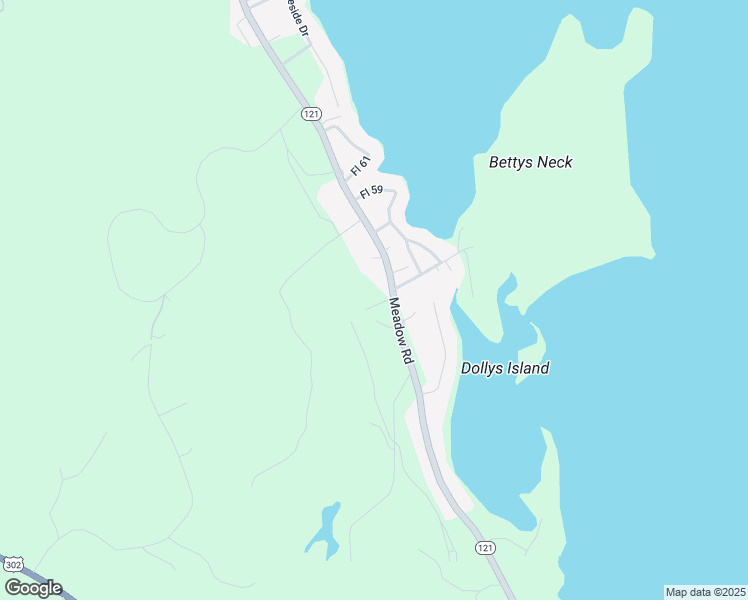 map of restaurants, bars, coffee shops, grocery stores, and more near 2 Anaka Road in Raymond