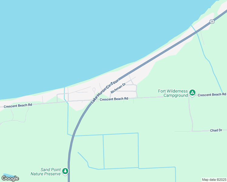 map of restaurants, bars, coffee shops, grocery stores, and more near 7837 Richman Drive in Pigeon
